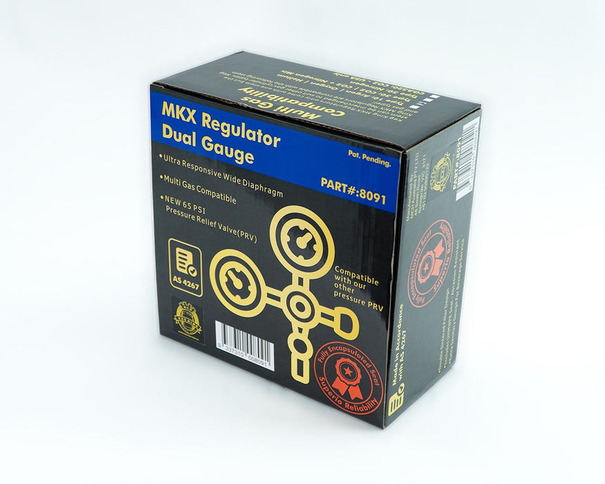 Regulátor plynu MKX pro CO₂